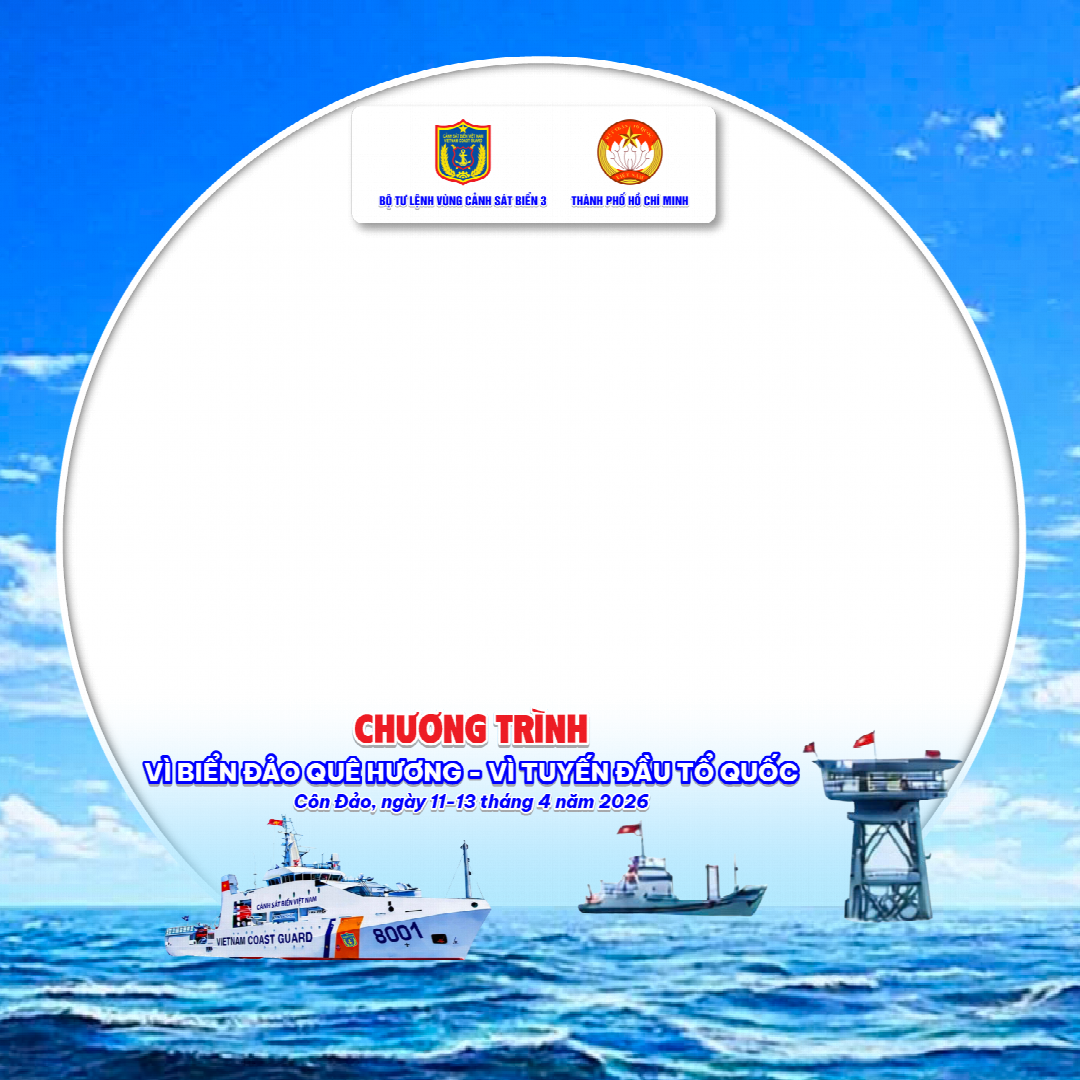 Xem trước frame - Chương trình Vì biển đảo quê hương - Vì tuyến đầu Tổ quốc