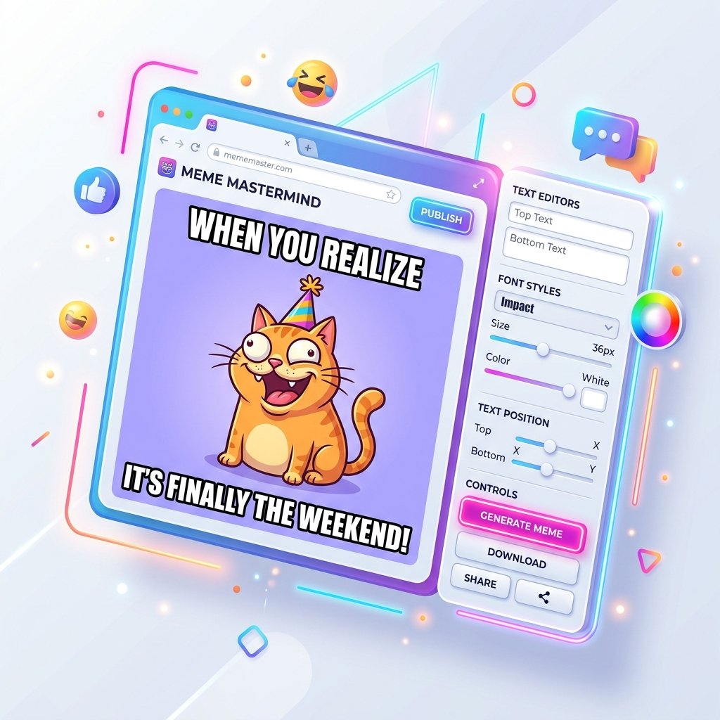 Tự Chế Meme Độc Lạ Trong 10 Giây Với Công Cụ Meme Generator Trực Tuyến