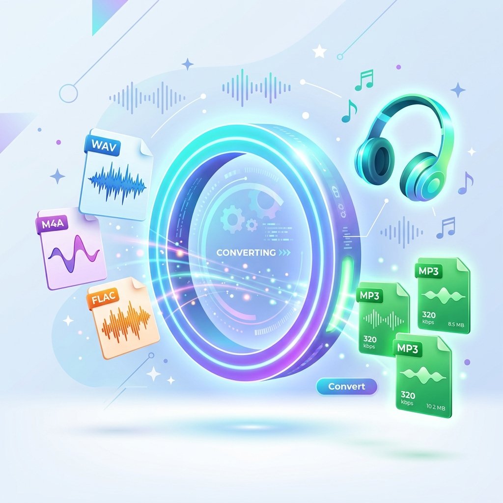 Chuyển Đổi Định Dạng Âm Thanh (Audio Converter) Online Không Cần Cài App