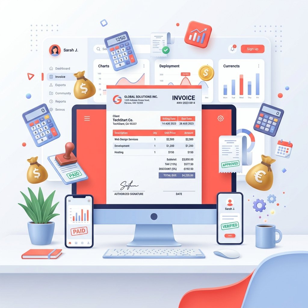 Hướng Dẫn Tự Tạo Hóa Đơn Bán Hàng PDF Chuyên Nghiệp Trực Tuyến